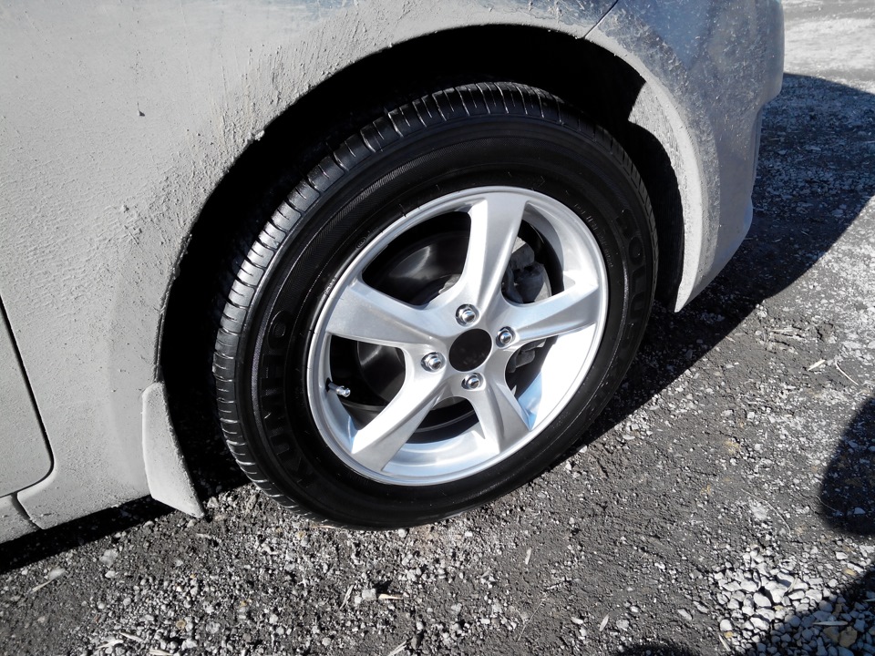 Диски Replica Replay Ki116 на R15 — KIA Rio (3G), 1,4 л, 2013 года ...