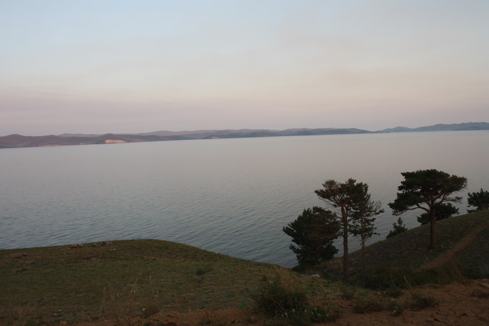 Дорога по берегу Малого моря — Mitsubishi Pajero Sport (2G)