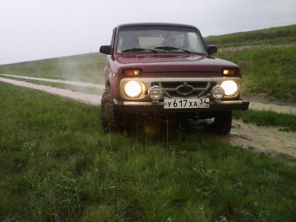 Форвард Сафари 540, опробованы в грязи! — Lada 4x4 3D, 1,7 л, 2002 года ...