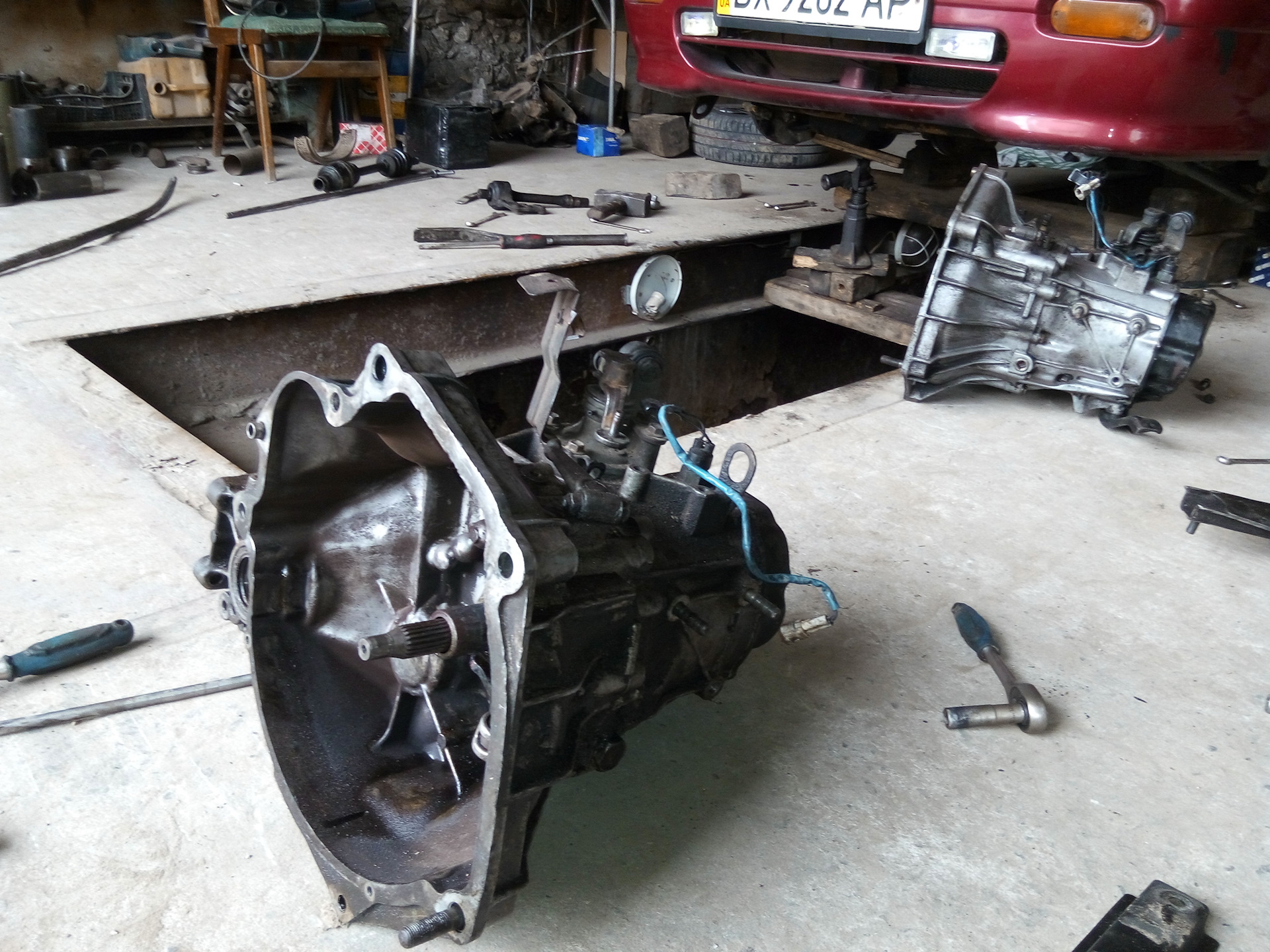 Хруст при разгоне (внутренний шрус, замена кпп) — DRIVE2