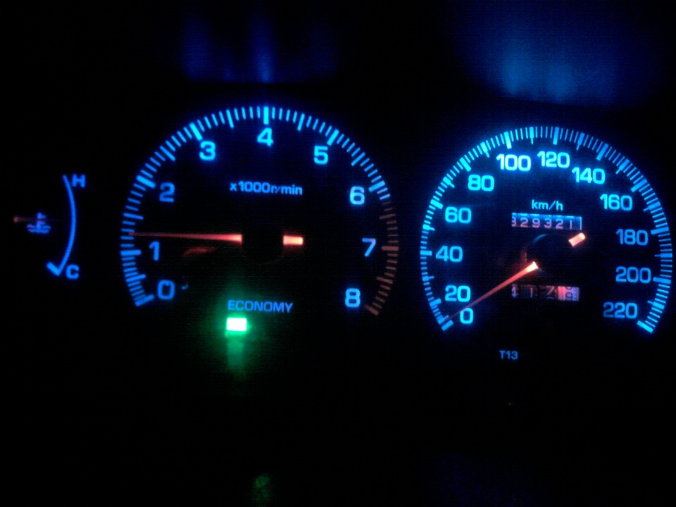 подсветка приборов своими руками