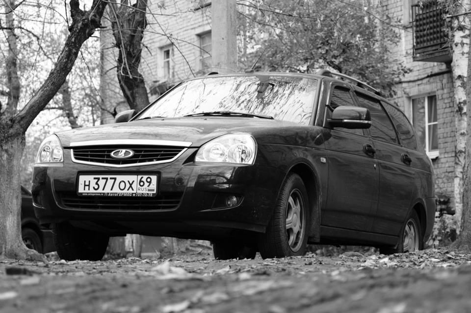 Пробег 5800 км. — Lada Приора универсал, 1,6 л, 2012 года | наблюдение ...