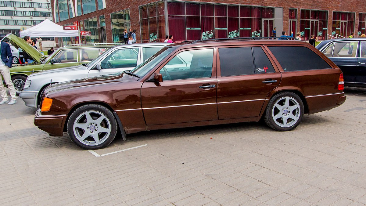 Mercedes-Benz E-class Estate (S124) 2.8 бензиновый 1994 | S124 (T-mod) Candy  Brown на DRIVE2