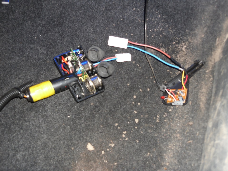 подключение регистратора, навигатора и радара — Lada Гранта, 1,6 л ...