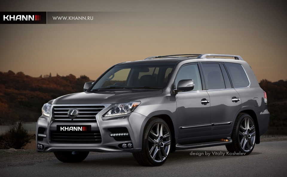 Lexus LX 570 2012 черный