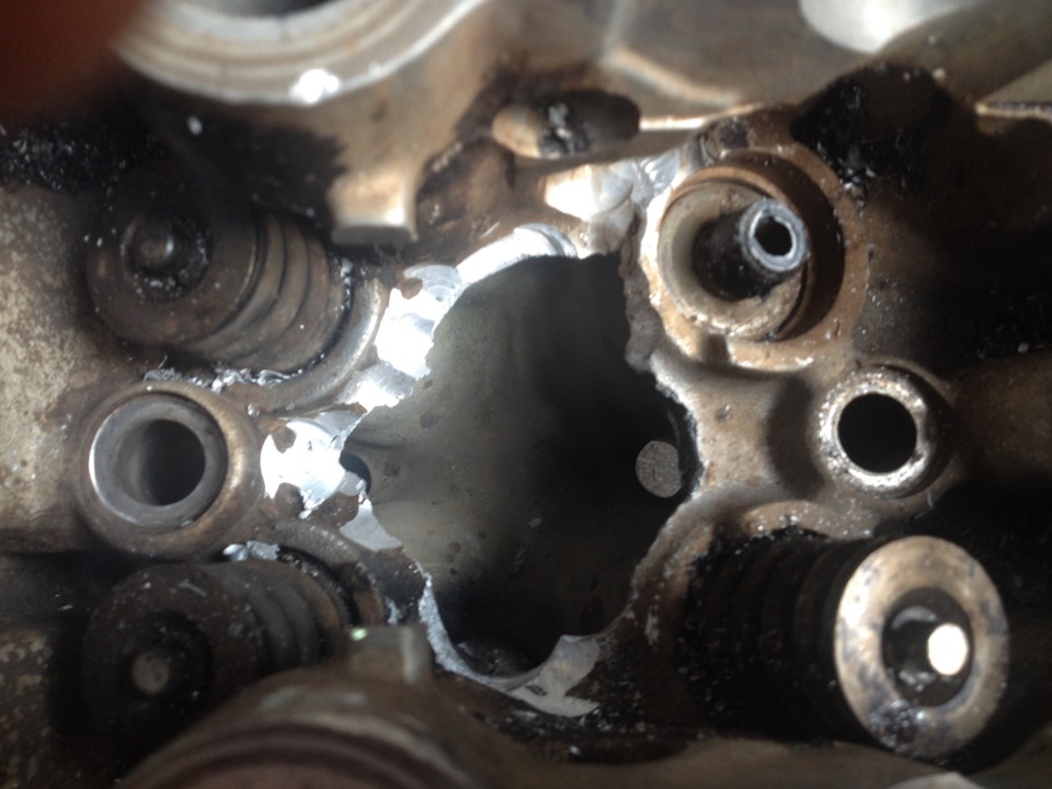 Сварка гбц по маслиной ванне — Toyota Will VS, 1,5 л, 2002 года ...