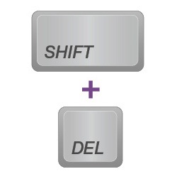 Shift del