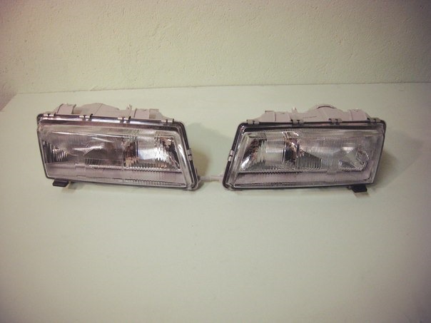 Прозрачные стекла фар из поликарбоната на Сааб 9000 — www.LensGlass.ru ...