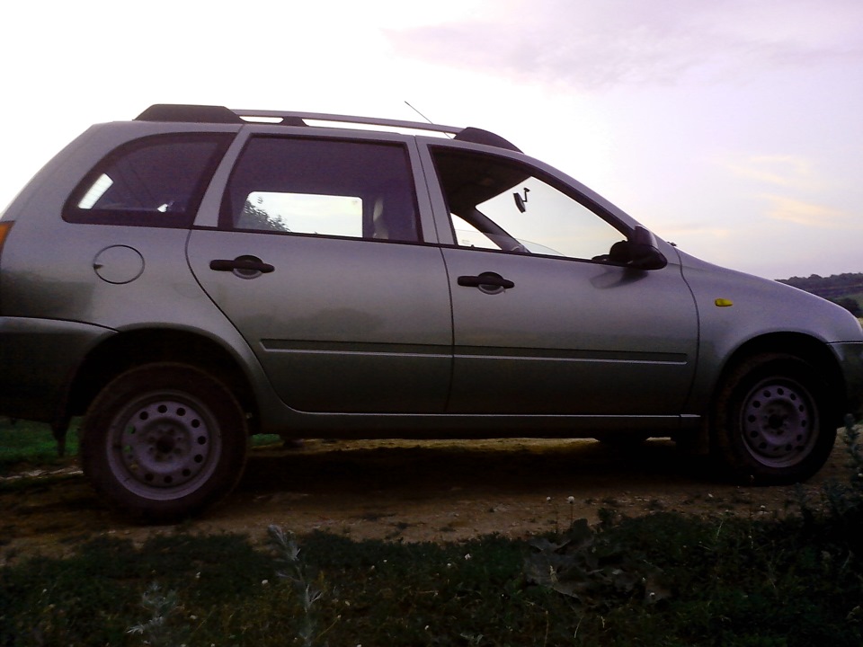 Поднял зад Калины — Lada Калина Универсал (1G), 1,6 л, 2011 года ...
