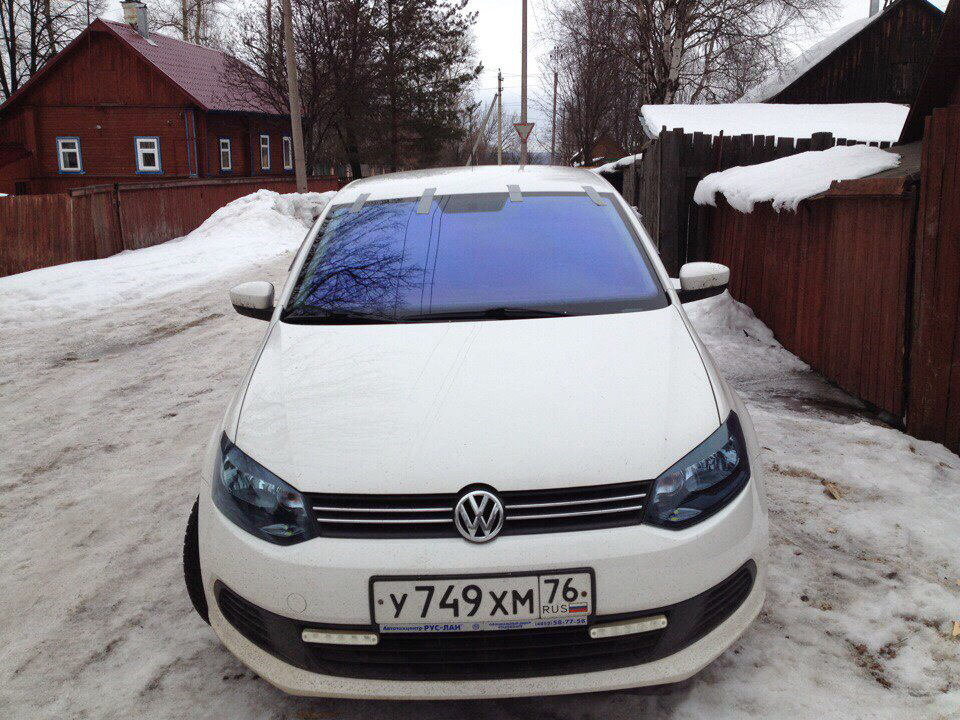 VW Polo тонированный