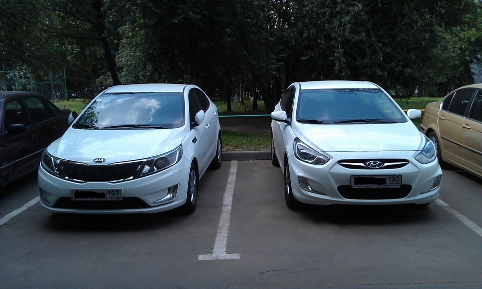 Kia Rio vs Hyundai Solaris