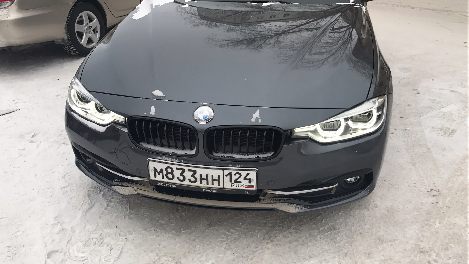 черные ноздри bmw f30