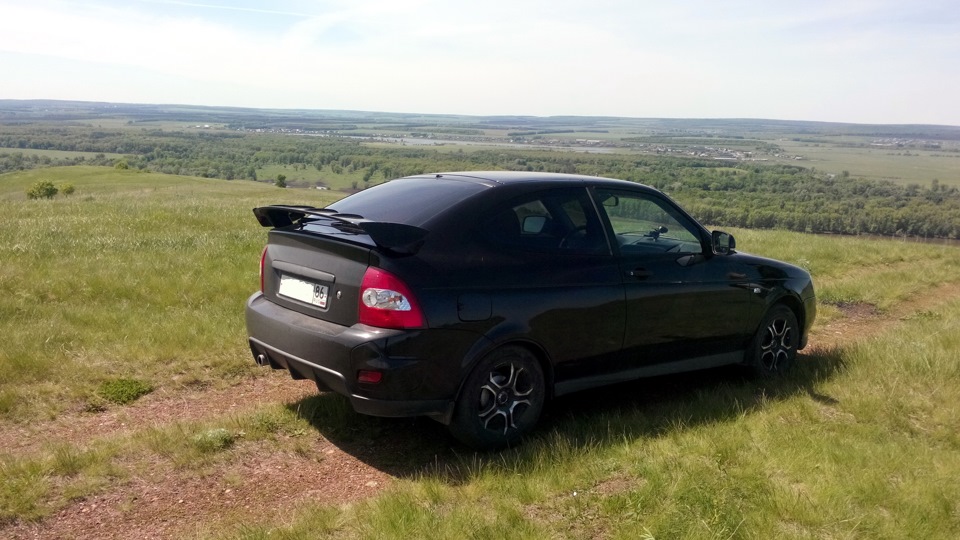 Lada Priora Coupe Sport черная