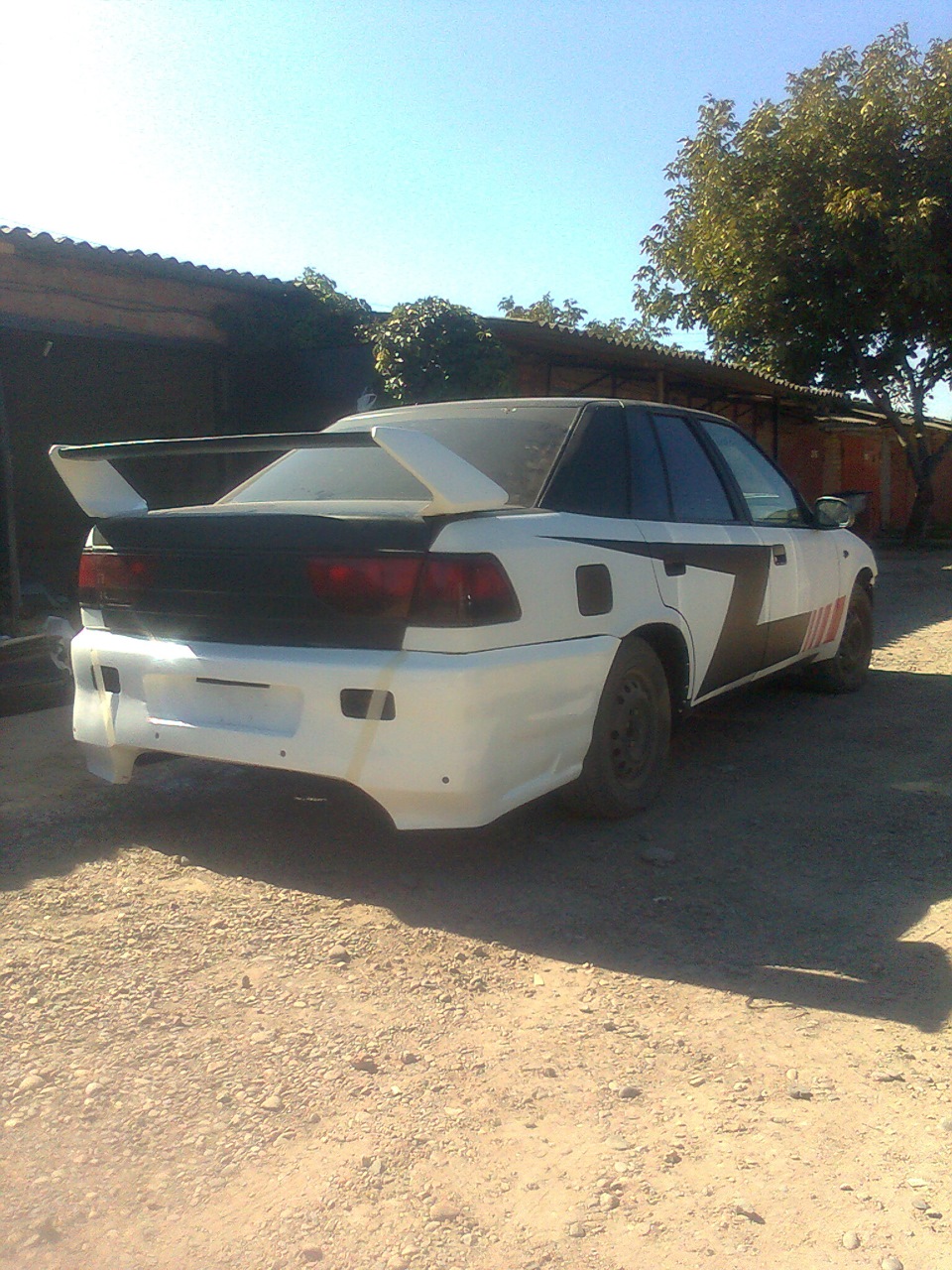 Самодельный бампер — Daewoo Espero, 2 л, 1999 года | тюнинг | DRIVE2