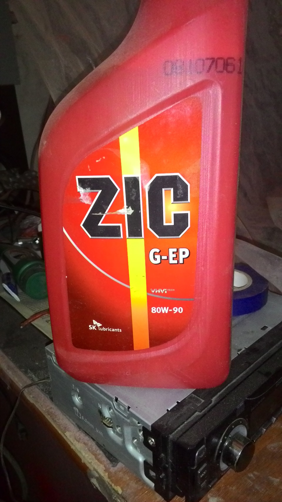 Масло zic оригинал. Трансмиссионное масло ZIC 2109.
