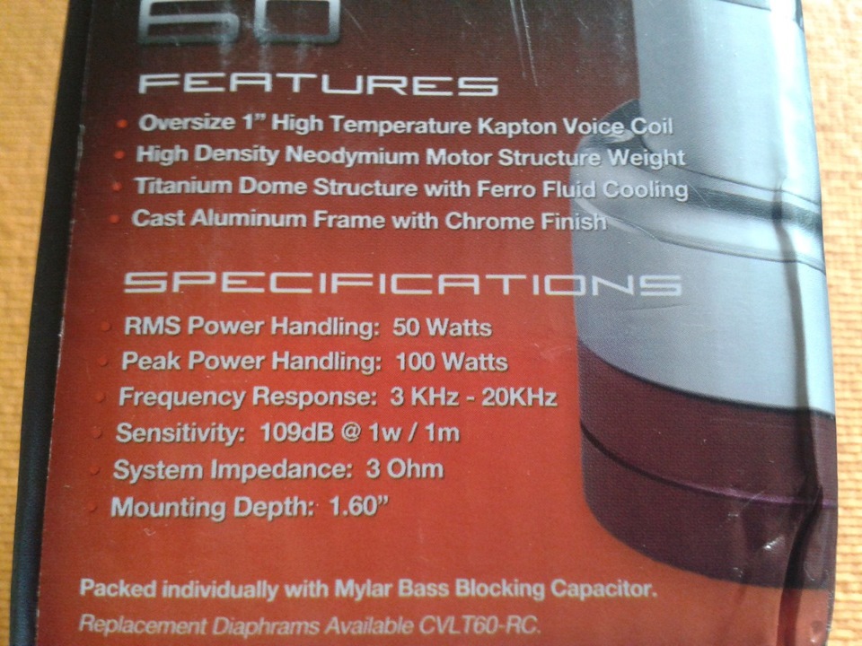 ВЧ Cadence CVLT-60 — Ford Focus Hatchback II, 1,8 л, 2010 года ...