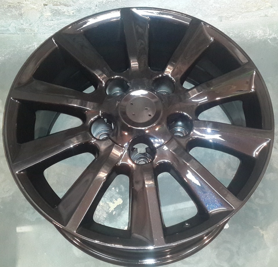 Диски от крузака. Черный перламутр. — Aqua Design Studio на DRIVE2