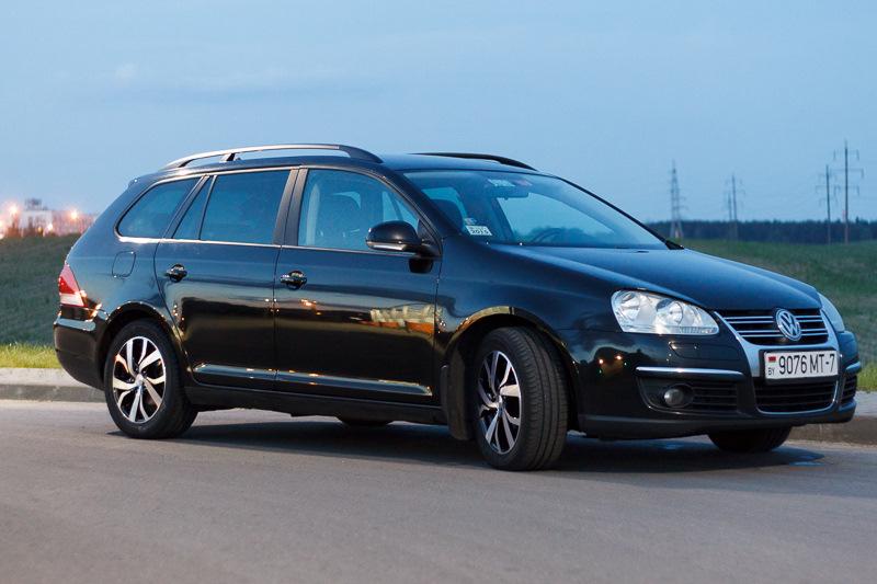 Летние литые диски — Volkswagen Golf Variant (Mk5), 1,9 л, 2007 года ...