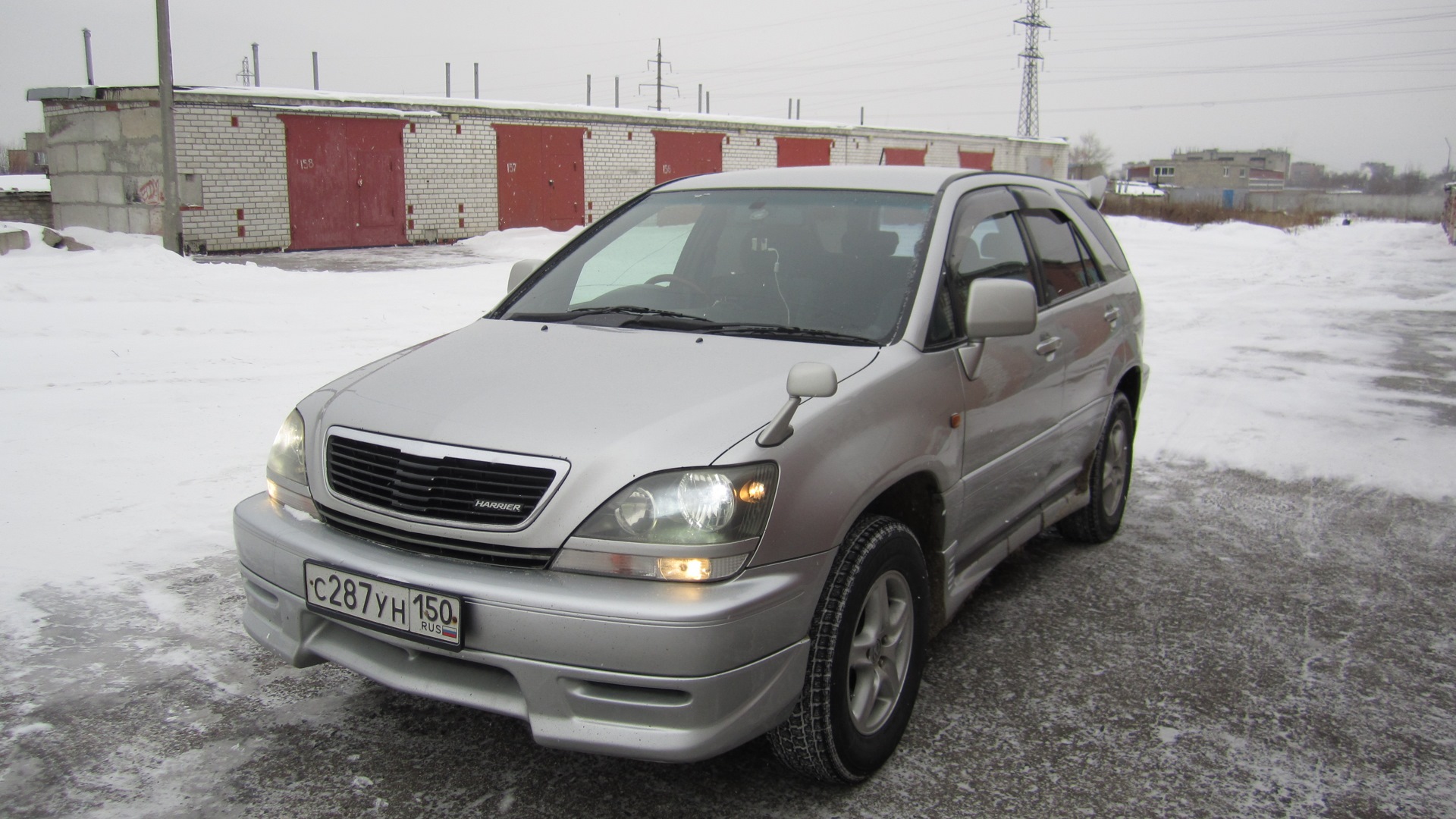 Toyota Harrier (1G) 2.2 бензиновый 1999 | SXU15 Silver Japan Van на DRIVE2