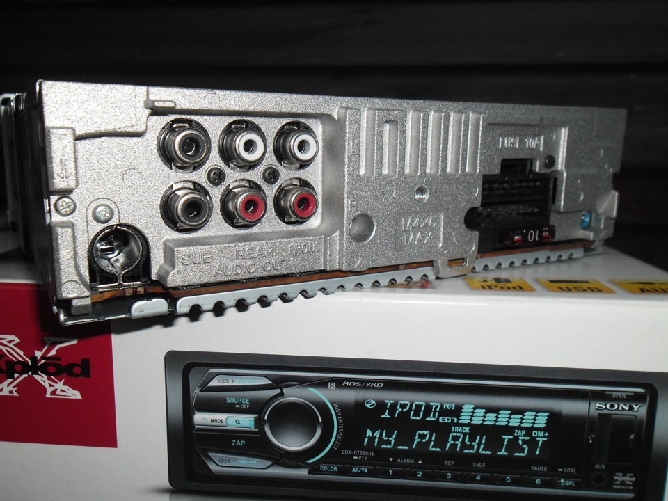 Музыкальная подготовка vol.2 (ГУ Sony CDX-GT660UE) — Ford Mondeo III, 1 ...