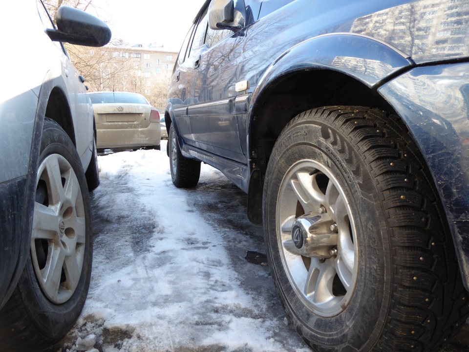 Долой пластиковые накладки на пороги — ТагАЗ Road Partner, 2,3 л, 2009 ...