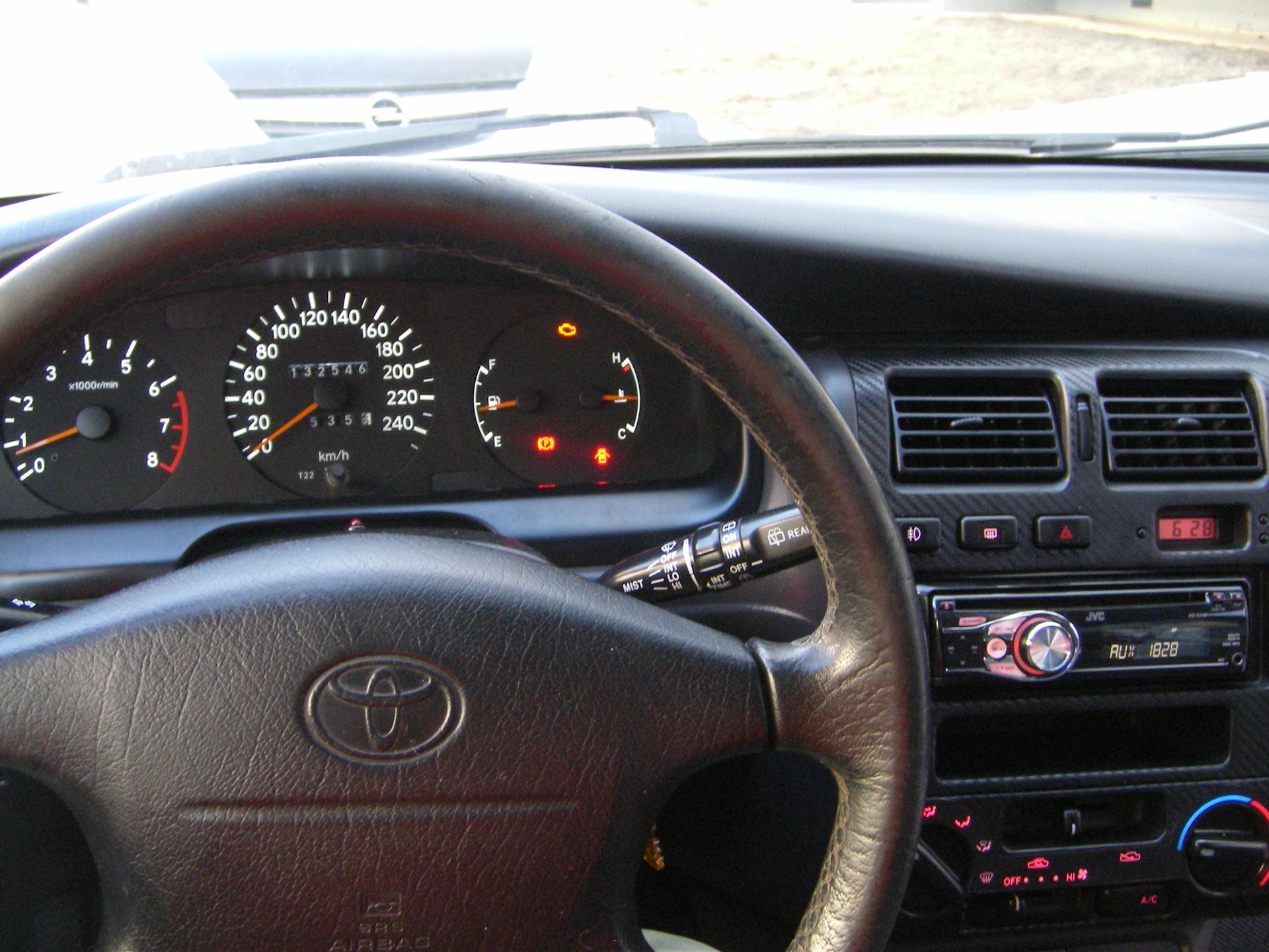 I bought a Toyota cherry metallic and changed half of the details in it  - Toyota Carina E 18 liter 1997