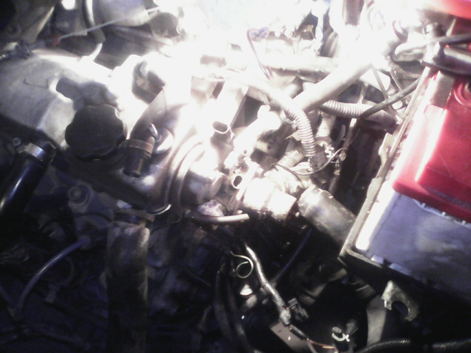 Переделка системы охлаждения — Lada Калина седан, 1,6 л, 2006 года ...