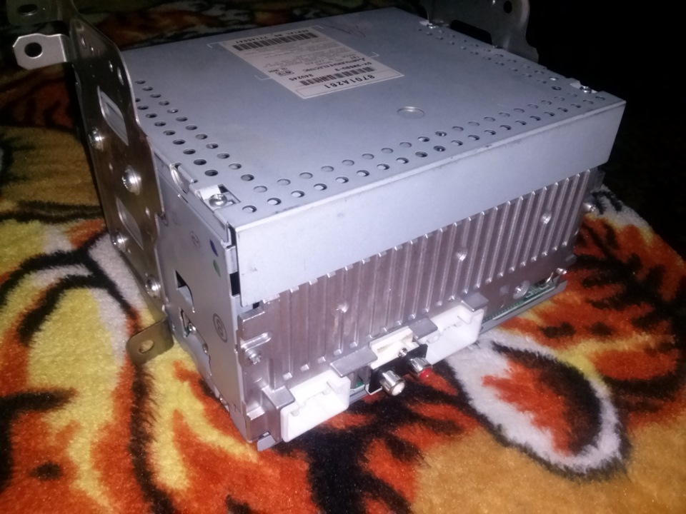 AUX, линейники, саб + размеры — Mitsubishi Lancer X, 2 л, 2008 года ...