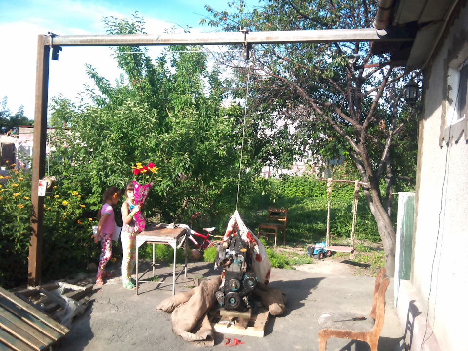 Замена двигателя Jeep Grand Cherokee WG, 3.1 TD — Jeep Grand Cherokee ...