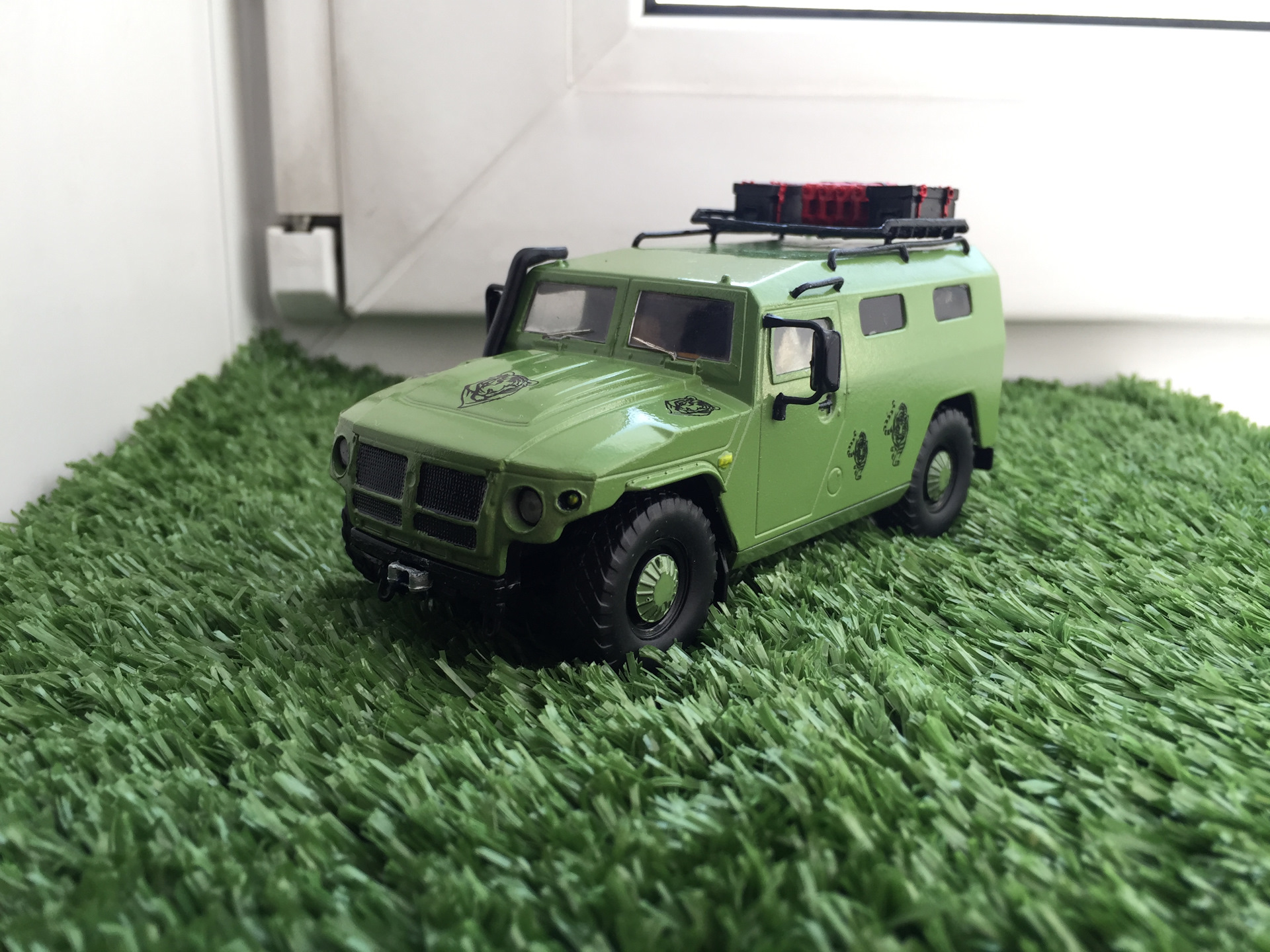 Газ Тигр 1:43 деагостини — Сообщество «Масштабные Модели» на DRIVE2