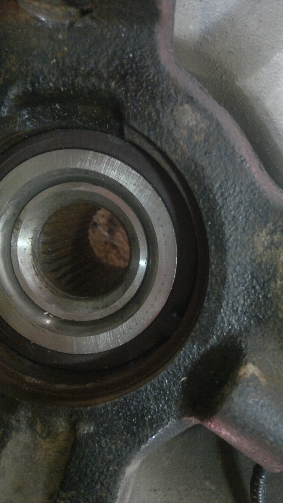 Замена ступичного подшипника и диагностика хруста привода. — Mitsubishi ...