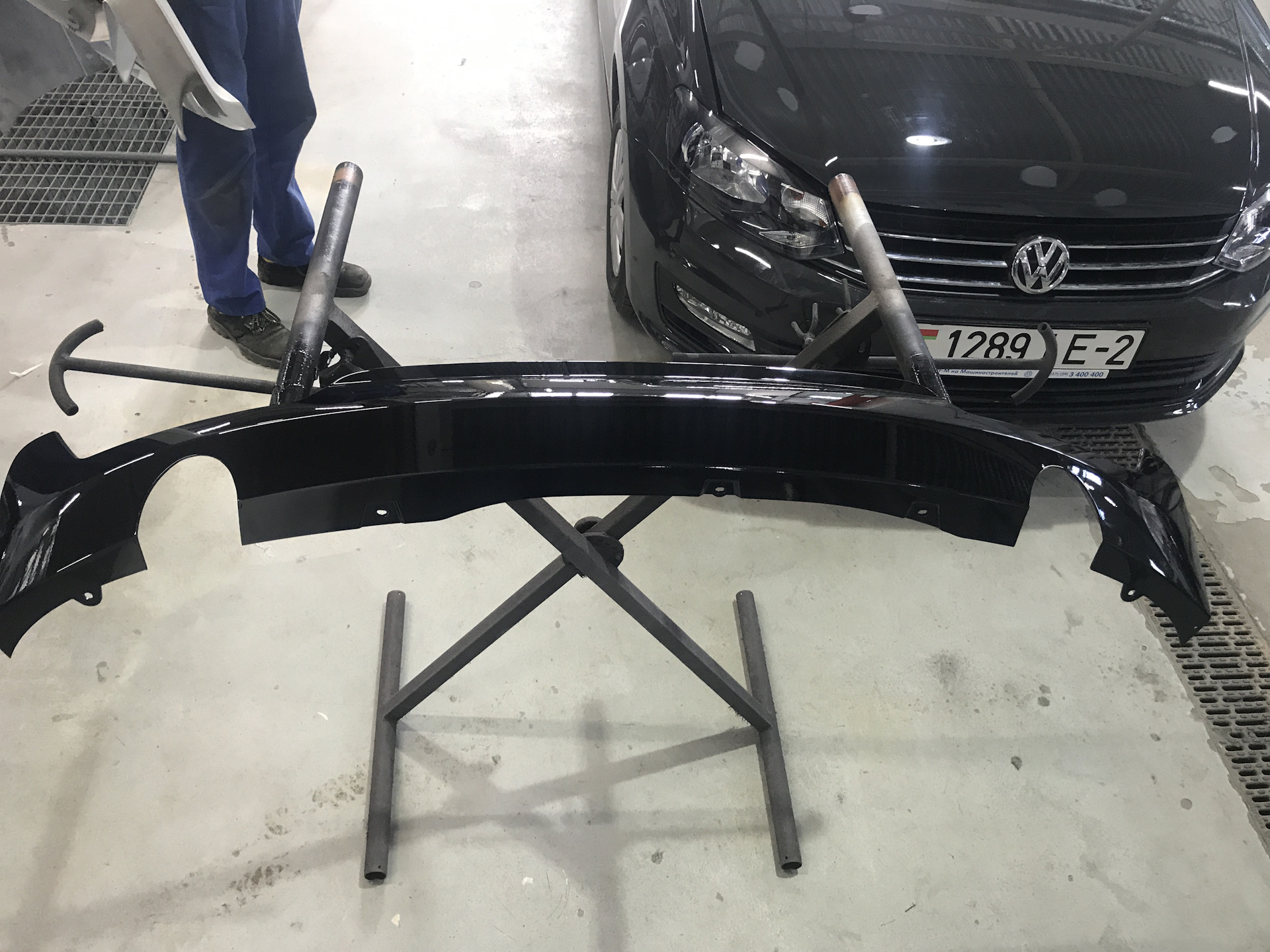 Раздвоенный выхлоп #2 Покраска диффузора — BMW 4 series (F32), 2 л ...