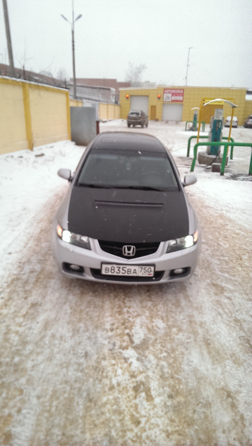 Так в черный перламутр или же в цвет авто? — Honda Accord Wagon (7G), 2 ...