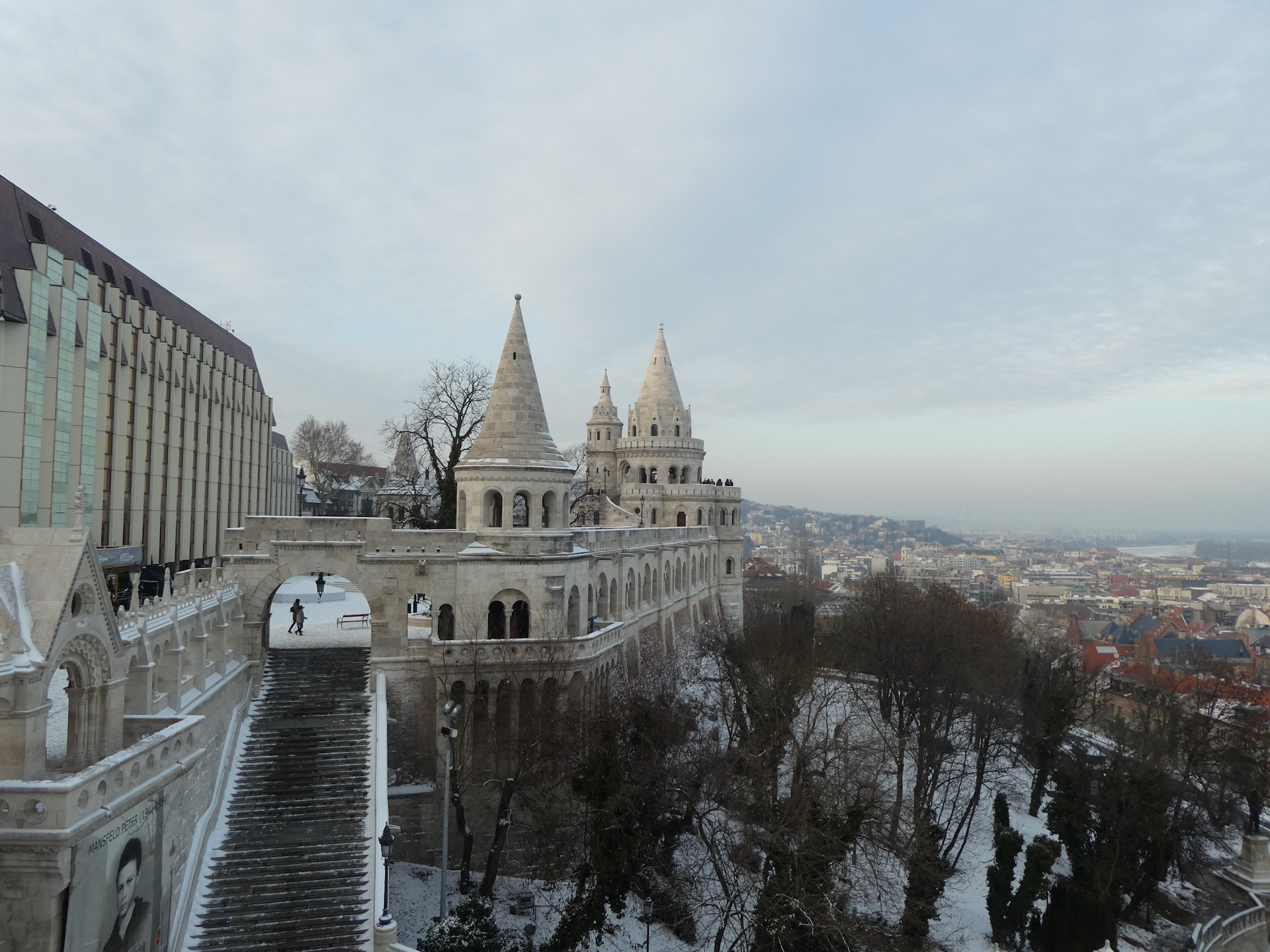 Будапешт Бастион зима