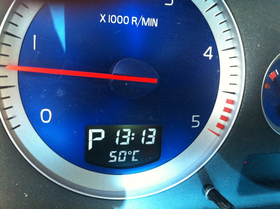 Не много тепла в Старый Новый год… — Volvo XC90 (1G), 2,4 л, 2013 года