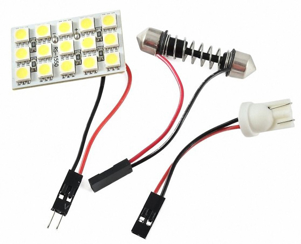 LEDизация салонного света — Nissan Terrano III, 1,6 л, 2017 года ...