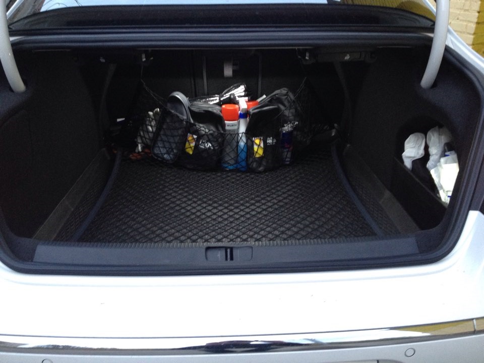 Сетки в багажник — Volkswagen Passat CC, 1,8 л, 2013 года | аксессуары ...