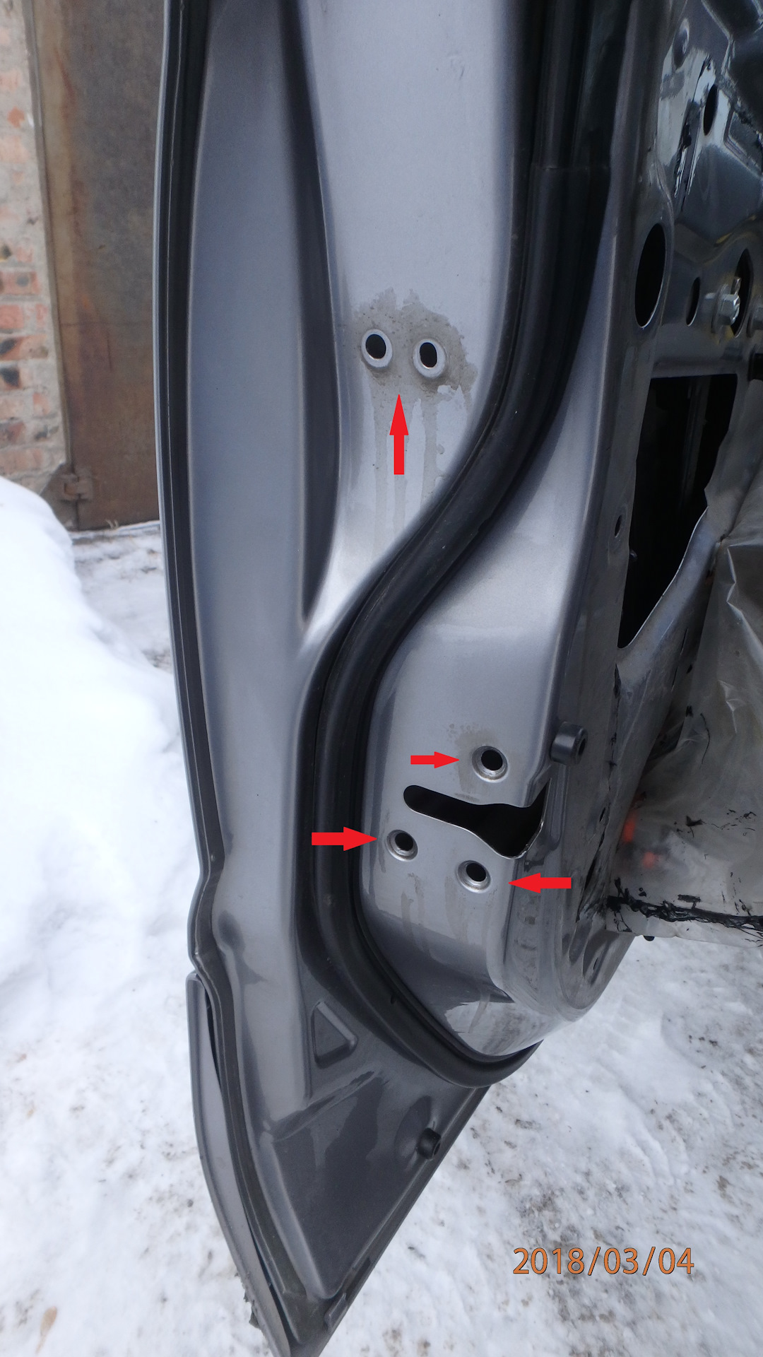 Помер электропривод замка водительской двери — Subaru Forester (SG), 2 ...
