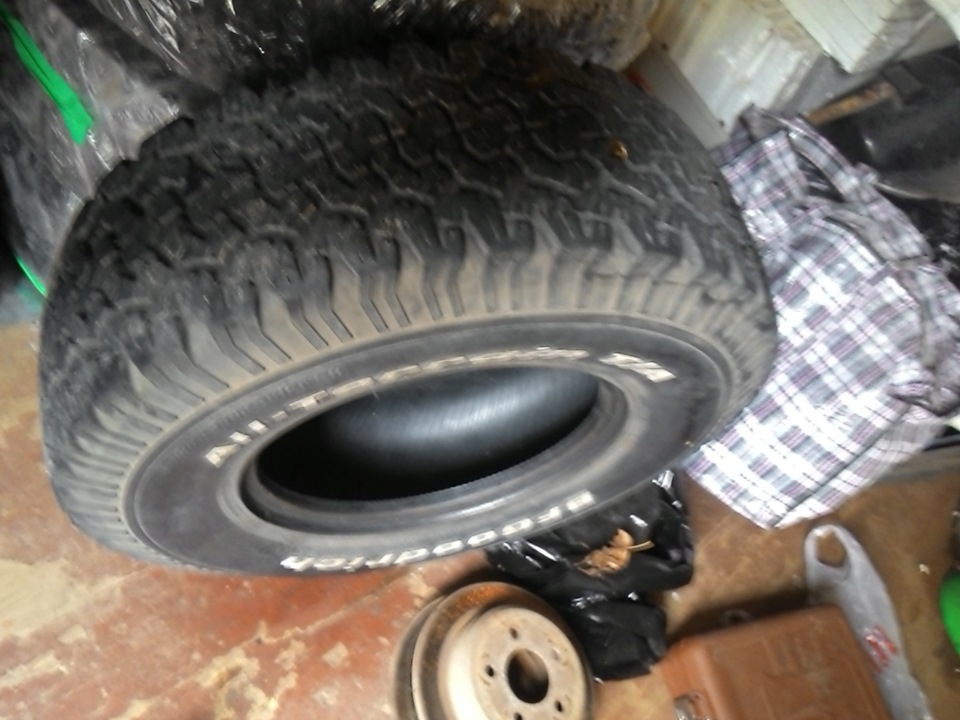 Продам БФГ АТ 31 — Jeep Grand Cherokee (ZJ), 4 л, 1993 года | шины | DRIVE2