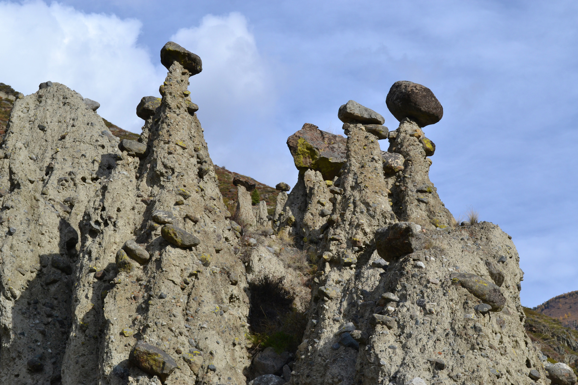 Акташ каменные грибы