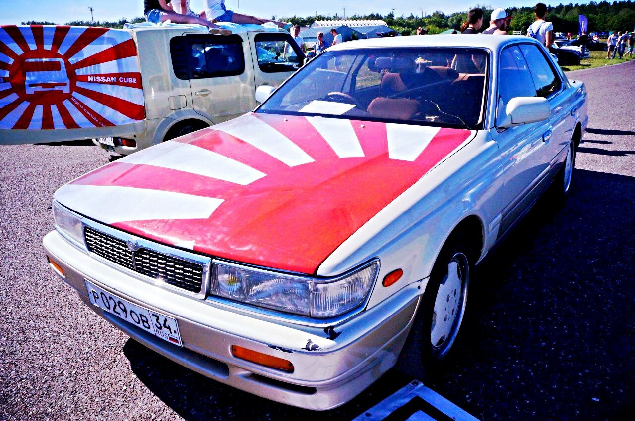 JapanCarFest 2014 или как это было давно — Nissan Laurel (C33), 2 л ...