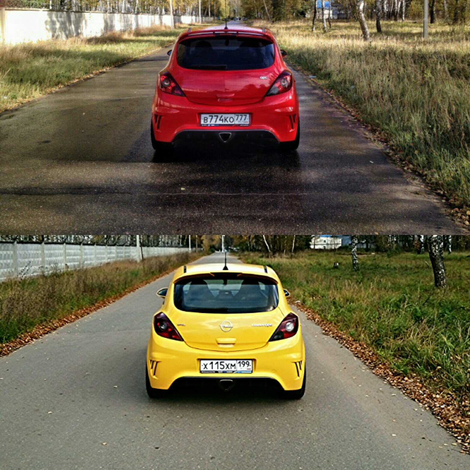 Opel Corsa OPC Red