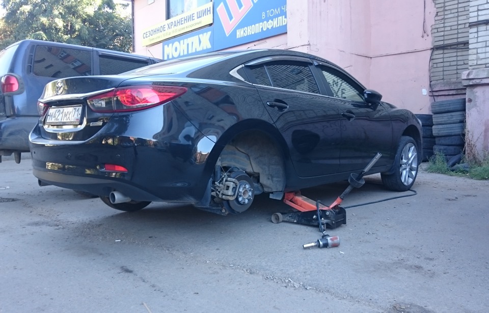 Шиномонтаж. Размышления о R19 — Mazda 6 (3G) GJ, 2,5 л, 2013 года ...