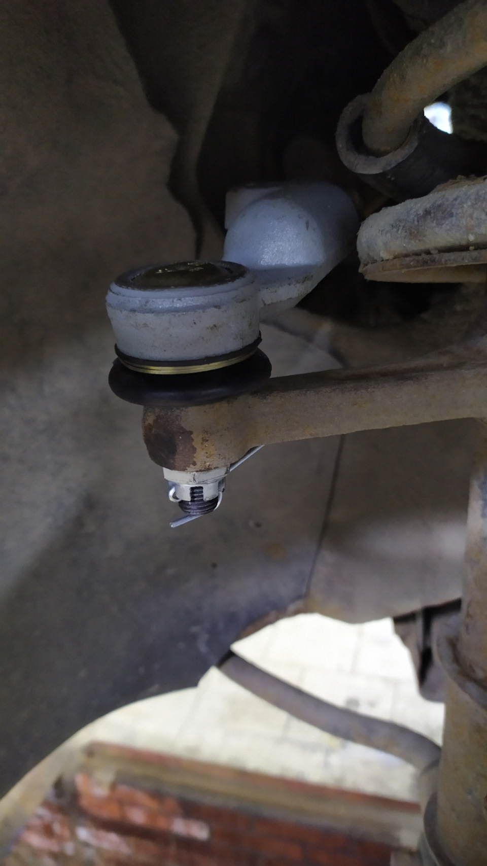 Замена рулевых наконечников и сход развал — Lada Калина седан, 1,6 л ...