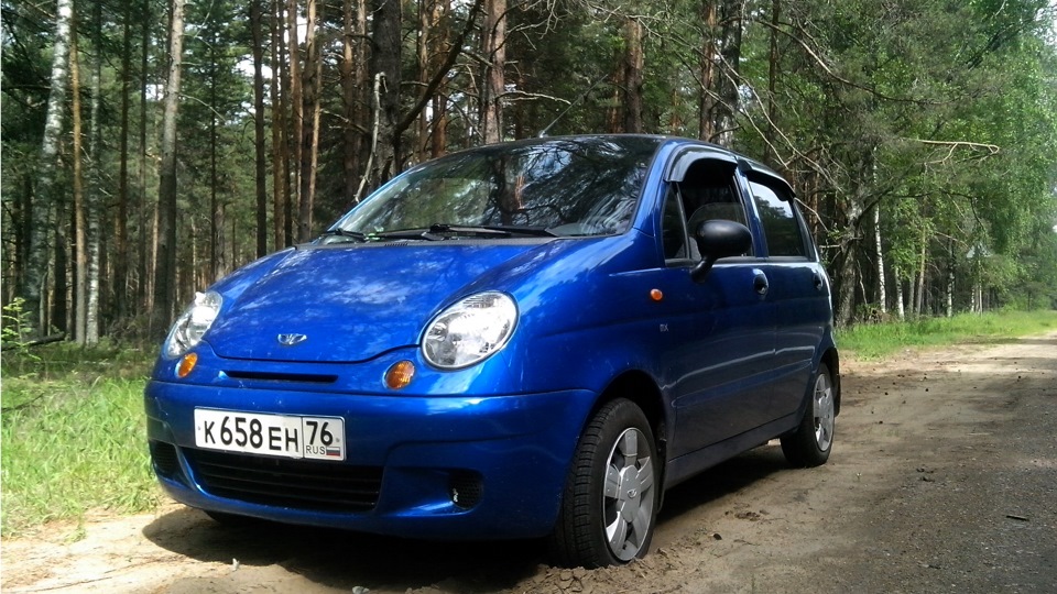 Daewoo Matiz темно синий