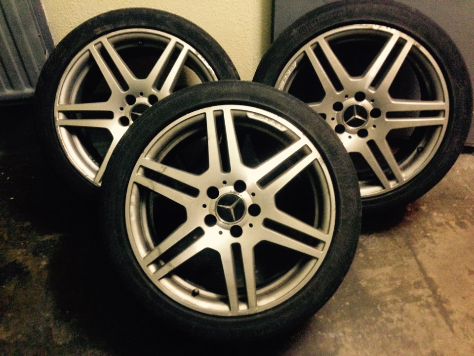 диски AMG — Mercedes-Benz E-class (W212), 2 л, 2010 года | колёсные ...