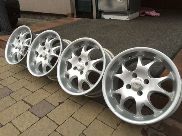 Купил и поставил Новые катки:) — Nissan Sunny (B12), 1,8 л, 1987 года ...