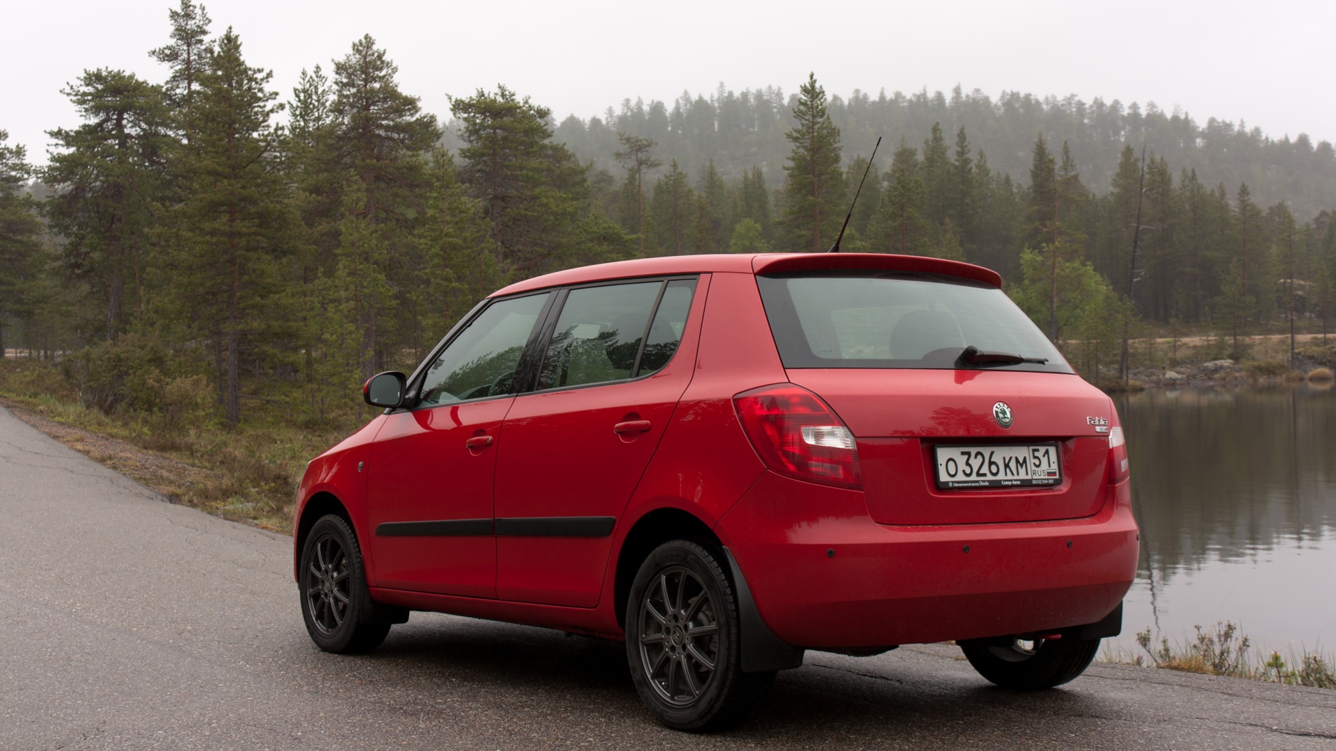 Skoda Fabia Mk2 1.6 бензиновый 2009 | Corrida Red на DRIVE2