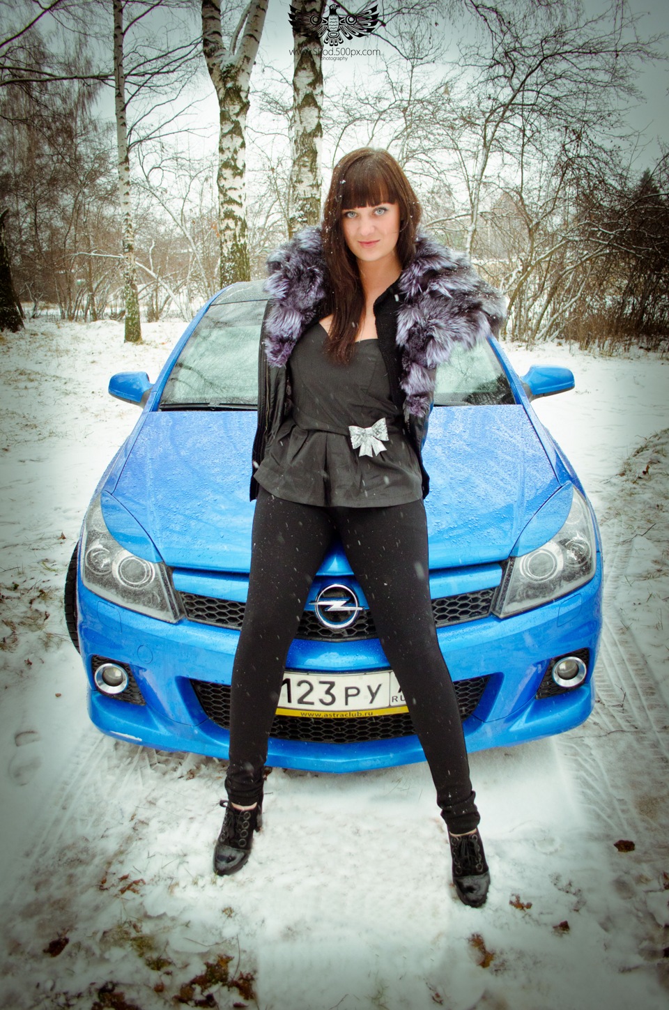 Forest: OPC & Girl — Opel Astra H OPC, 2 л, 2007 года | фотография | DRIVE2