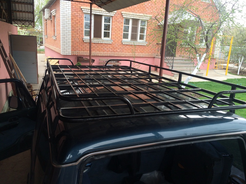 Багажник — Hyundai Galloper, 2,5 л, 1999 года | аксессуары | DRIVE2